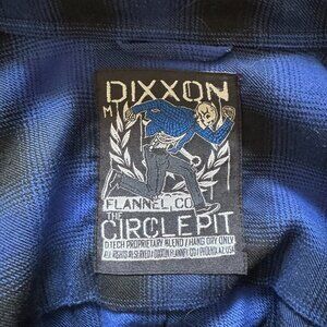Dixxon Circle Pit Flannel – Size Medium – Rare Drop